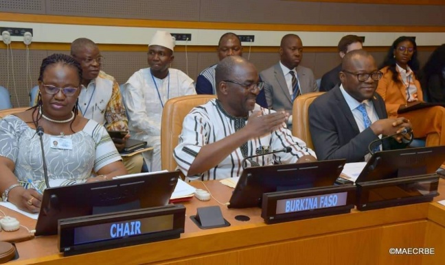 78e Assemblée générale des Nations unies : Bassolma Bazié, au nom du capitaine Ibrahim Traoré