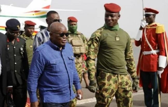 Le président ghanéen à Ouaga : Au nom de la raison d’Etat